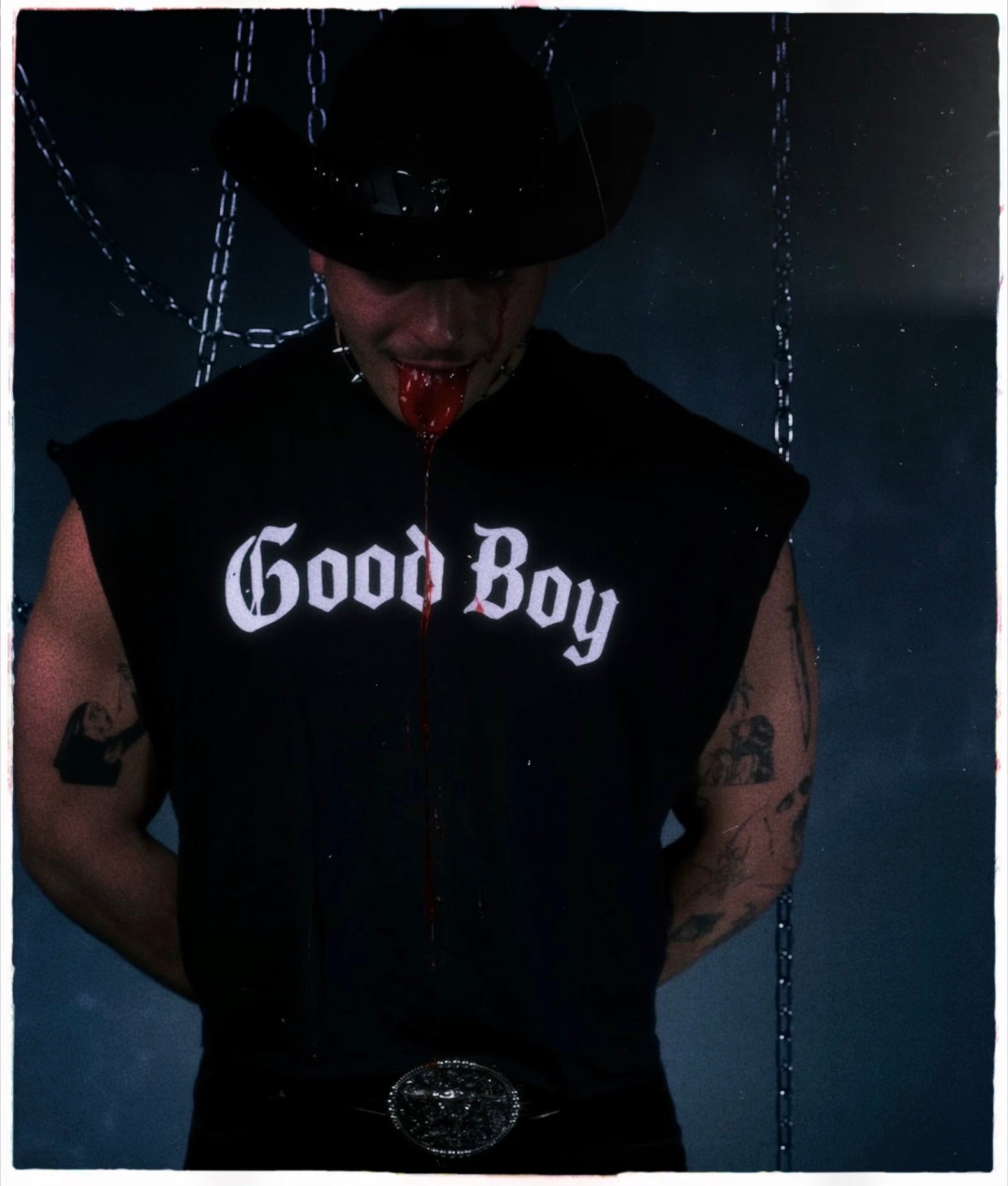 GOODBOY Cropped Muscle Tank